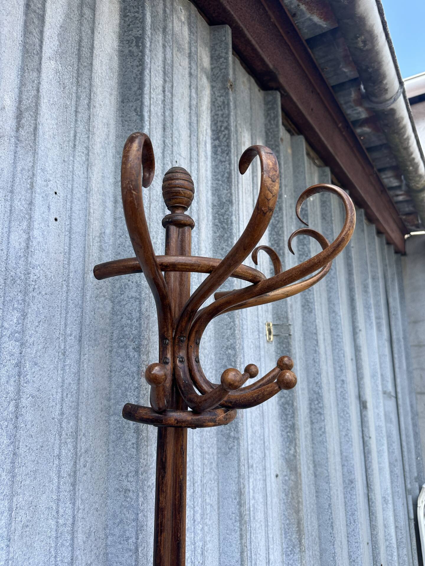 Porte manteau porte parapluie Bois Courbé