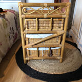 Commode en rotin