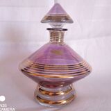Schneider, Paris - Art Deco liqueur service in lilac tinted glass