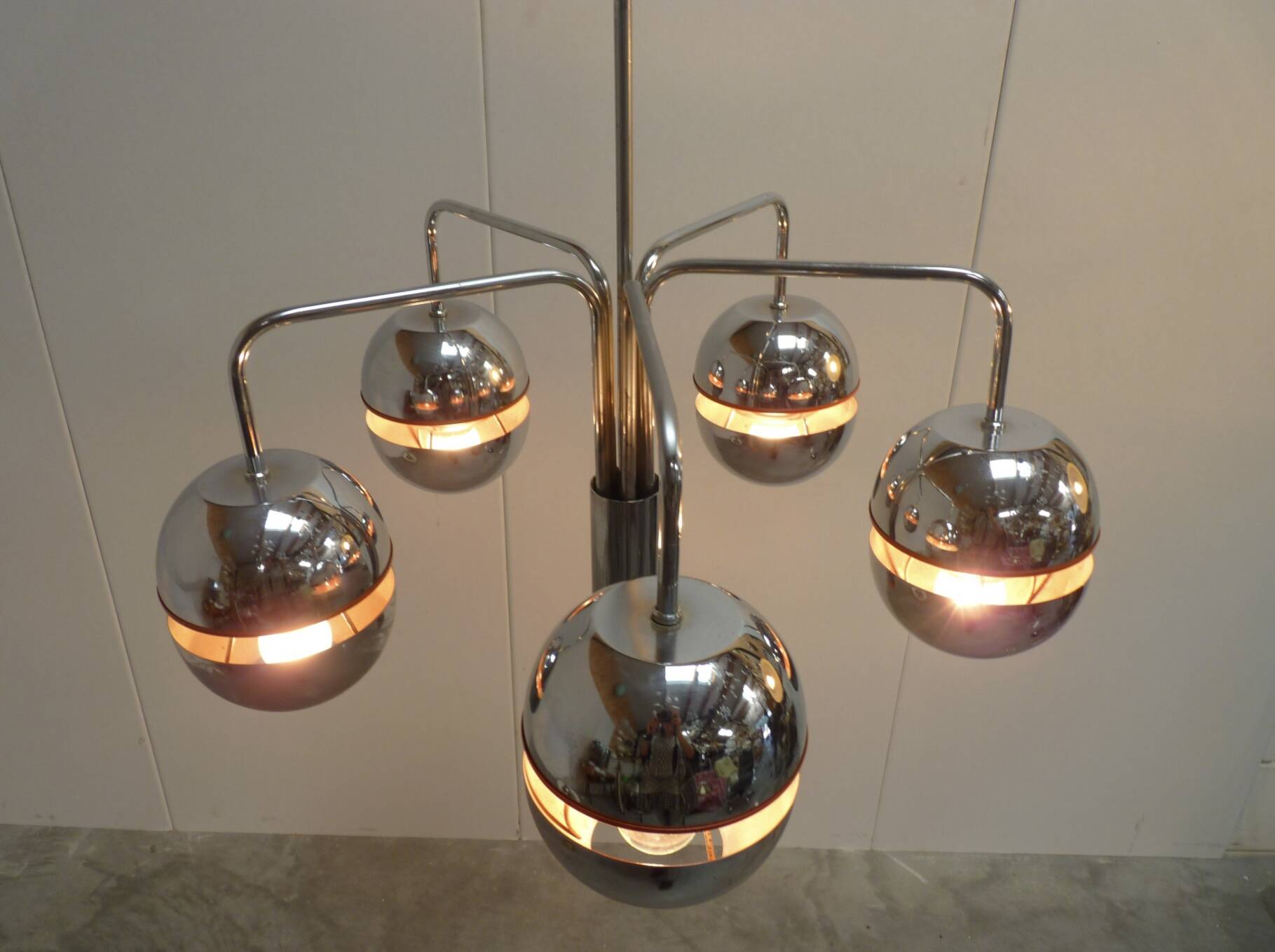 Massive chandelier 1970