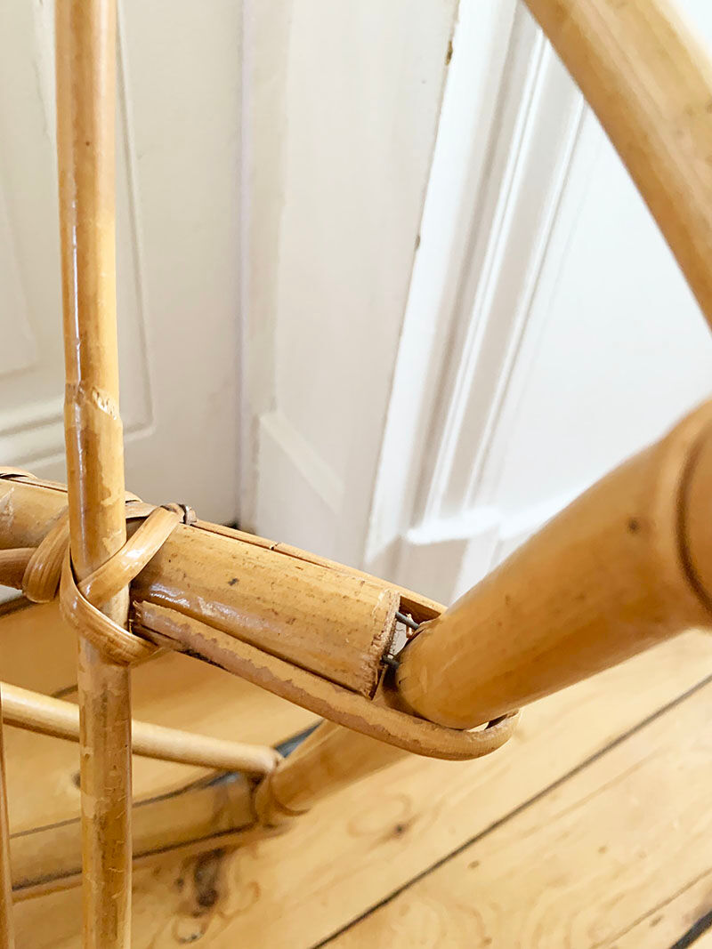 Child chair in rattan