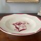 plat en porcelaine opaque de Gien -Chatel Guyon