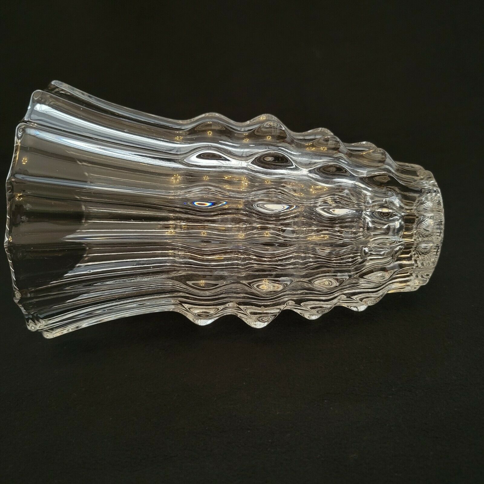 Vintage crystal vase