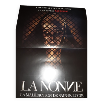 Affiche de cinéma La nonne