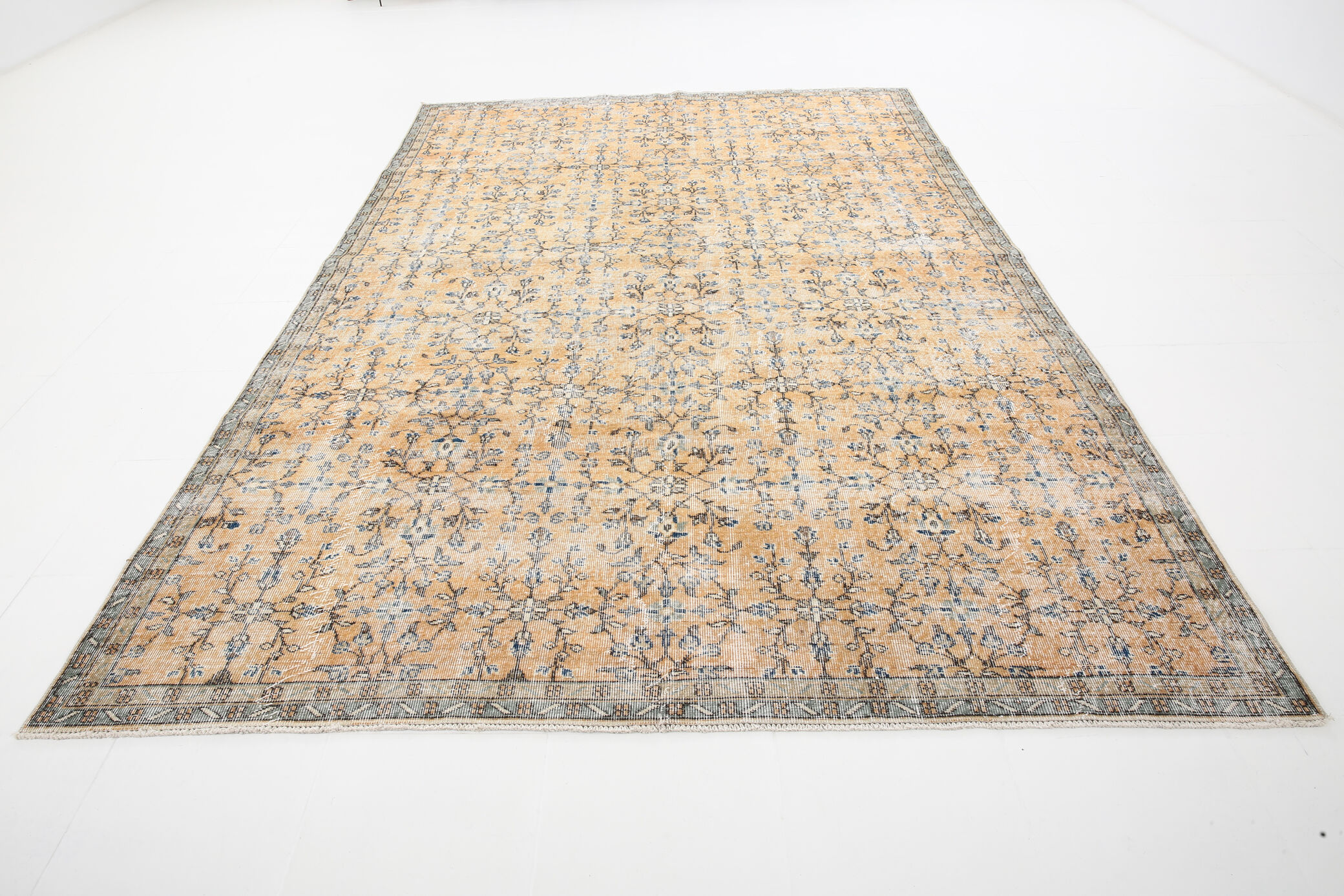 Tapis persan 8x12 Brunt Orange, 239x356Cm