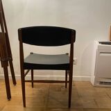 Scandinavian chair from the 60s with tapered legs