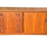 Scandinavian sideboard in solid teak