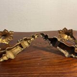 Bronze curtain tieback hook