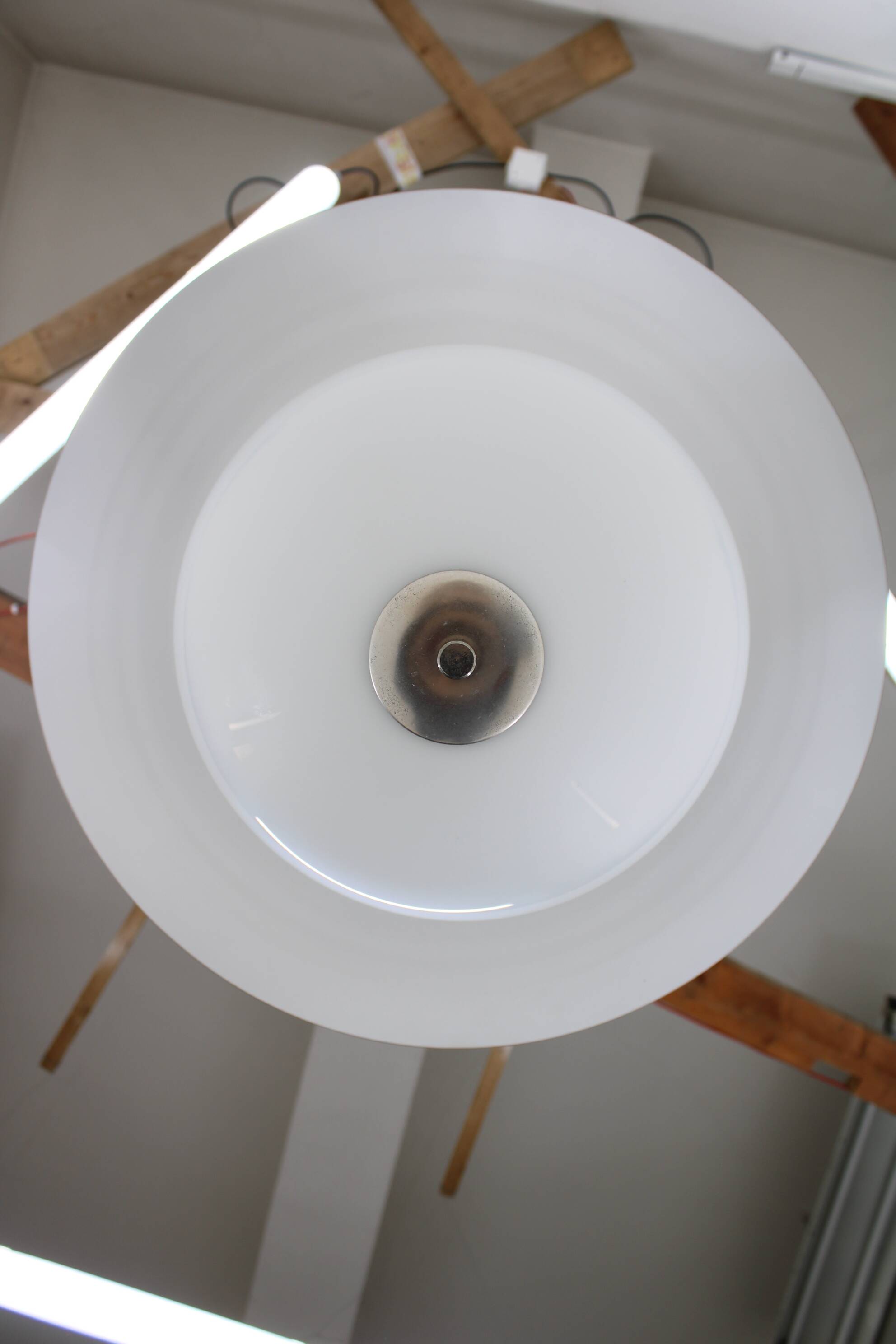 1930s Bauhaus Chandelier by Anyz, Czechoslovakia