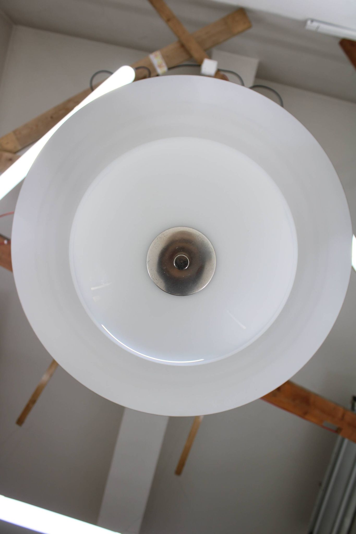 1930s Bauhaus Chandelier by Anyz, Czechoslovakia