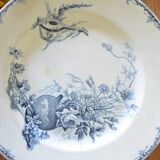 Lot of 2 plates Lunéville KG