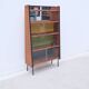 Fonteneau & cie bookcase in oak veneer, france 1950