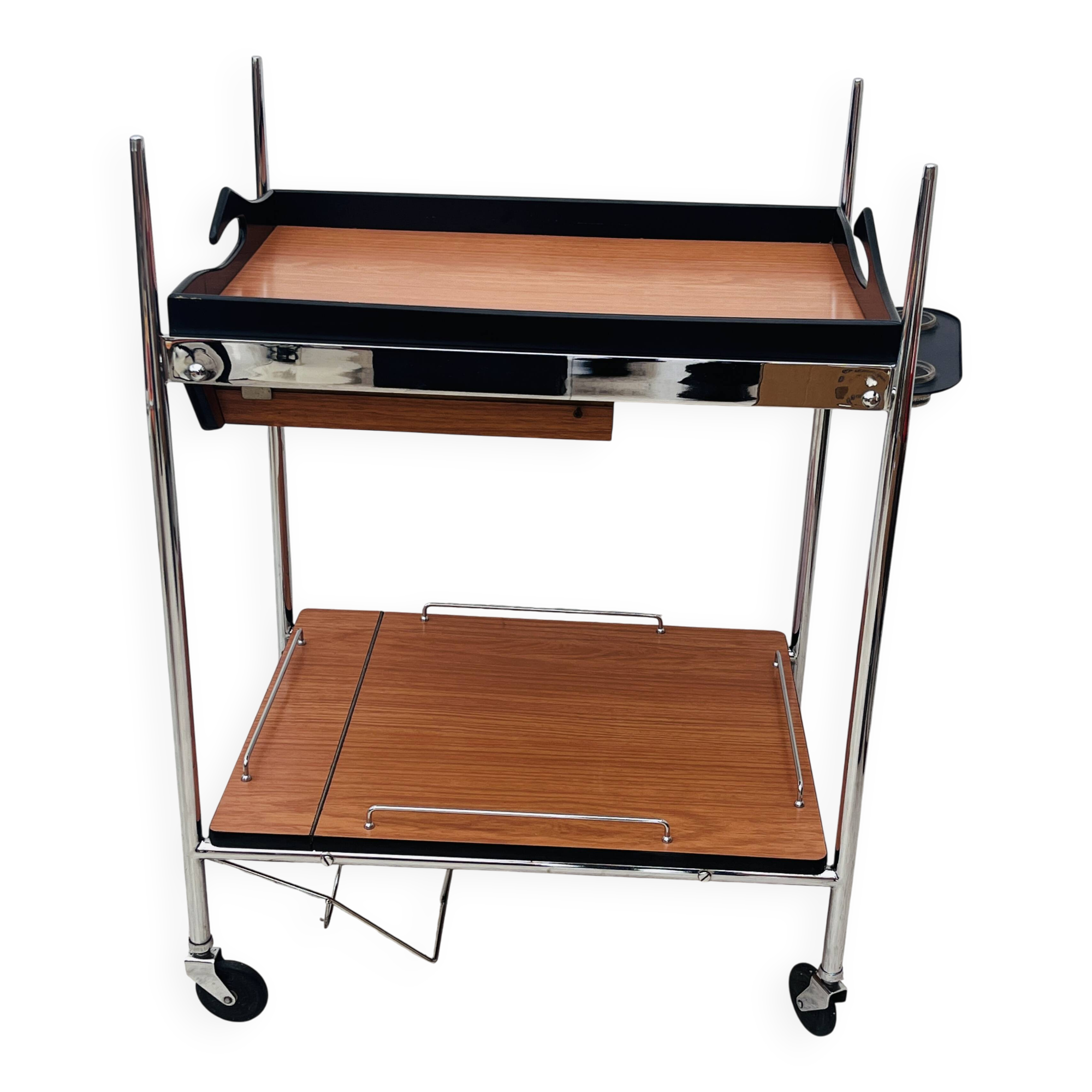 Italian design serving cart