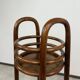 Secession stool no. 1009 attributed to Otto Wagner for J&J Kohn.