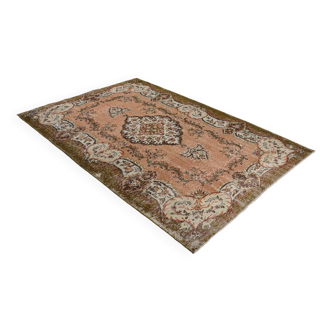 Tapis moderne unique, tapis turc oriental fait main Boho Kilim, pour cuisine, chambre à coucher 192 x 290 cm