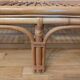 Rattan bench