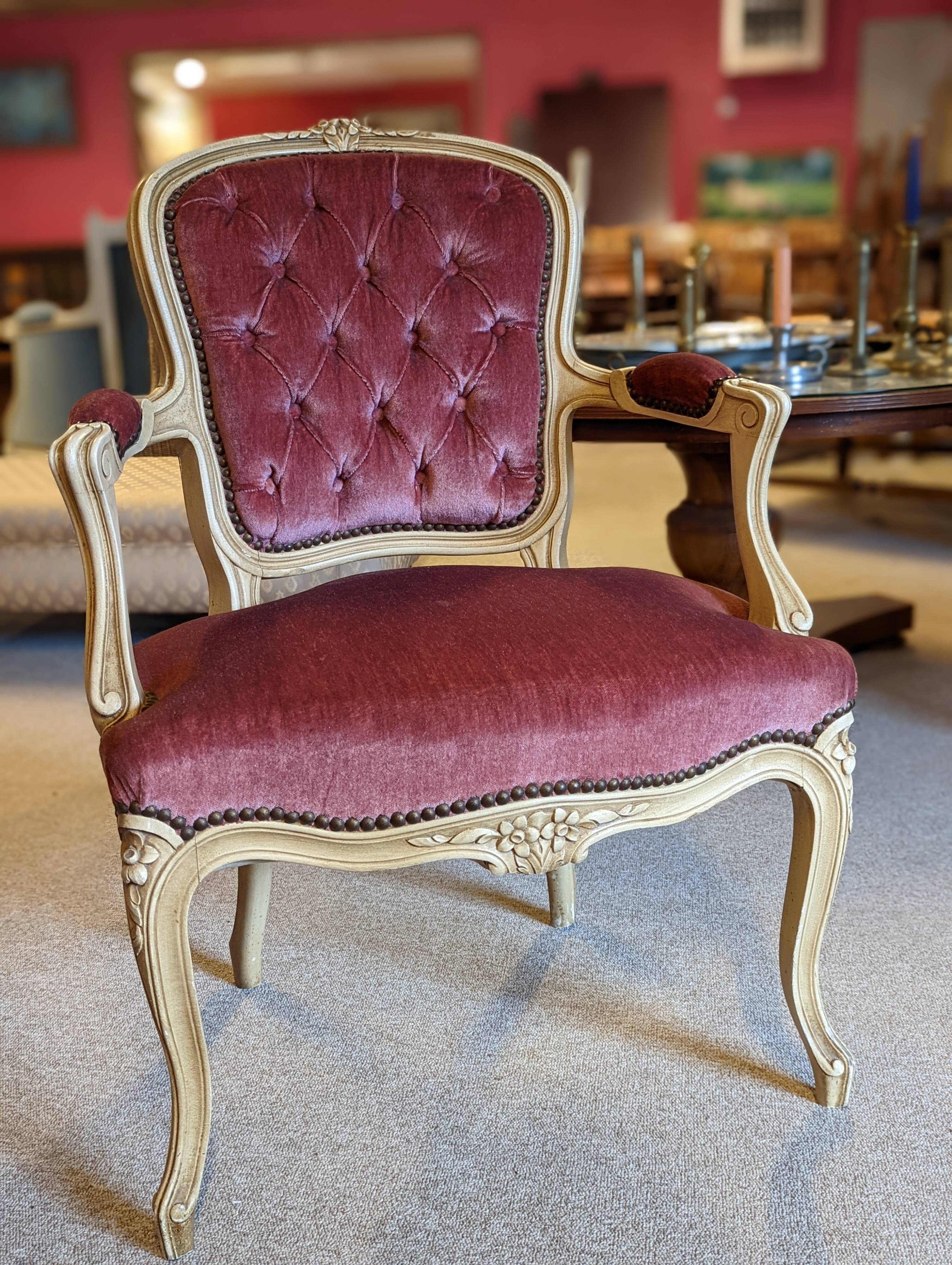 Pair of Louis XV armchairs