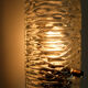 Vintage Swedish wall lamp model 8493 by Carl Fagerlund for Orrefors, 1960s