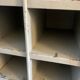 Old postal sorting furniture