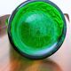 Italian carafe Empoli green with flame stopper