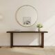 Italian 1960s solid brass wall mirror with original patina – Milan nightlife provenance
