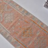 Vintage Decorative Oushak Runner Rug sku 2272