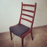 4 chaises de Kai Kristiansen édition Korup Stolefabrik