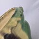 Old flower pot planter glazed terracotta cache pot