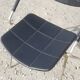 Armchair model "Rugby" design Gilbert Steiner Chrome and Black - 60s