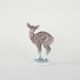 Porcelain deer figurine, Danish design, 1970s, manufacturer: Bing & Grøndah