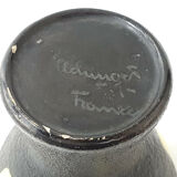 Vintage vase diabolo Elchinger 1950