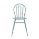 Vintage blue metal chair - Lot of 2