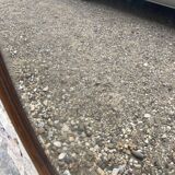 Art Deco oval mirror