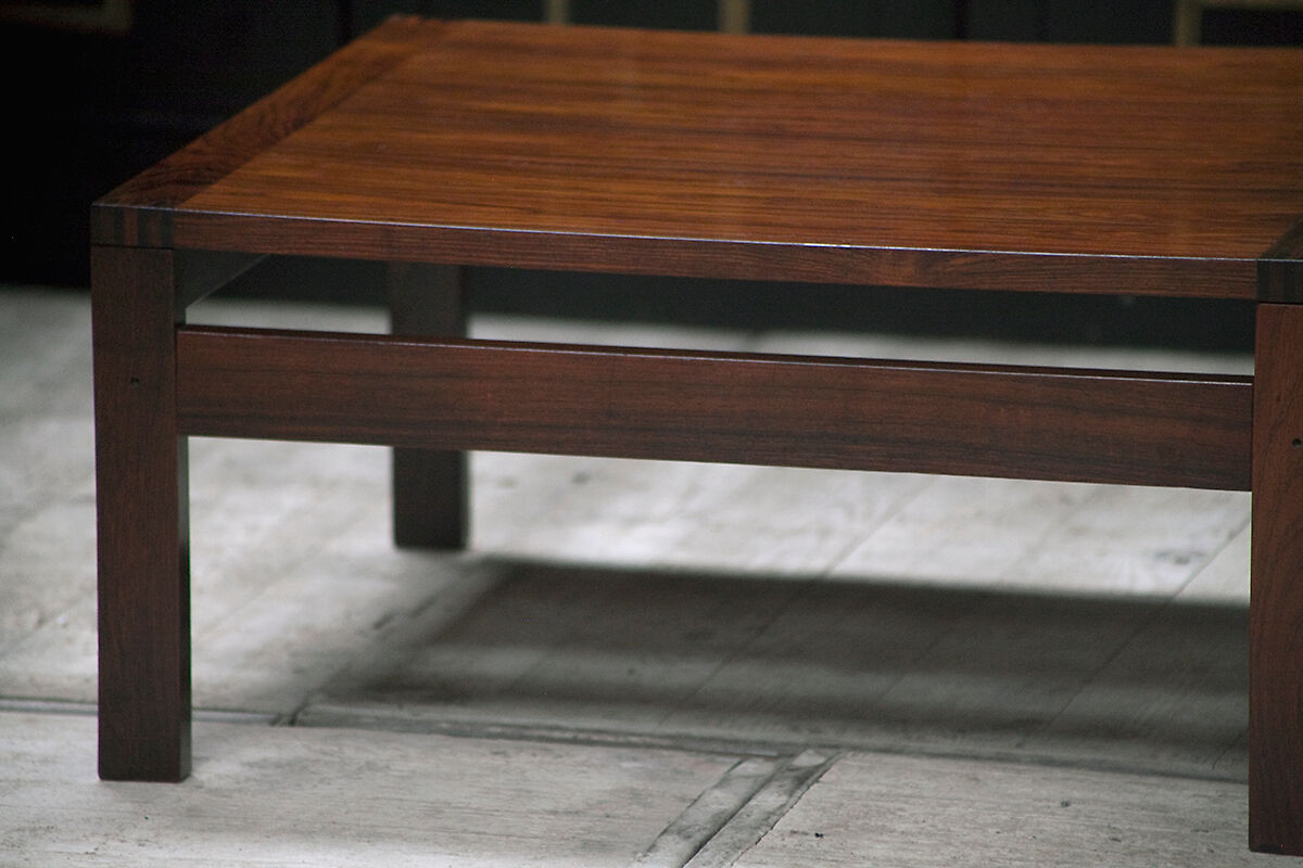 Rosewood coffee table by Ole Gjerlov-Knudsen and Torben Lind for France and Son