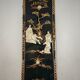 Chinese wooden paintings inlaid with stones
