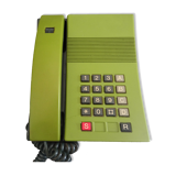 Vintage PTT Phone Digitel 2000 Green CGCT from 1981