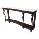 Outstanding Art Deco Style Console with a Carrara Marble Top, Italy