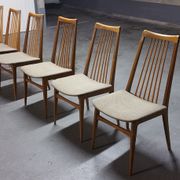 6 chairs Scandinavian years 50 60 Lubke
