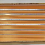 Set of 6 vintage skewers in stainless steel and wood in their box