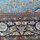 Ancient Persian carpet Ghoom wool and silk 142x222 cm