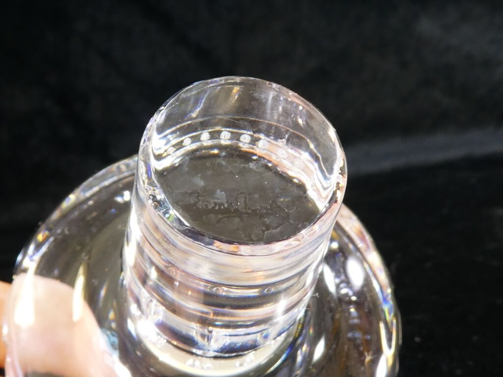 Whisky service in Critsal of arques or Boheme carafe and 6 glasses