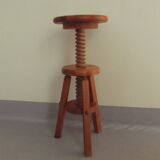 Pine stool from the 1980s