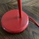 Desk lamp or bedside table vintage 80s red