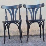 Pair of Fischel bistro chairs