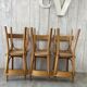 Ensemble de 6 chaises bistrot Baumann