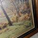 Oil on canvas – Landscape by the water – signed H. David – 20th century