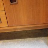 Enfilade sideboard Scandinavian teak of the 1960s