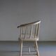 Wabi sabi white armchair | Latvia | 1900s