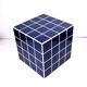Cube-Side table-Bedside table-Tile-Ceramic-Blue-Glossy