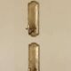 Pair of Swedish Mid-Century Brass Wall Sconces by Scandia